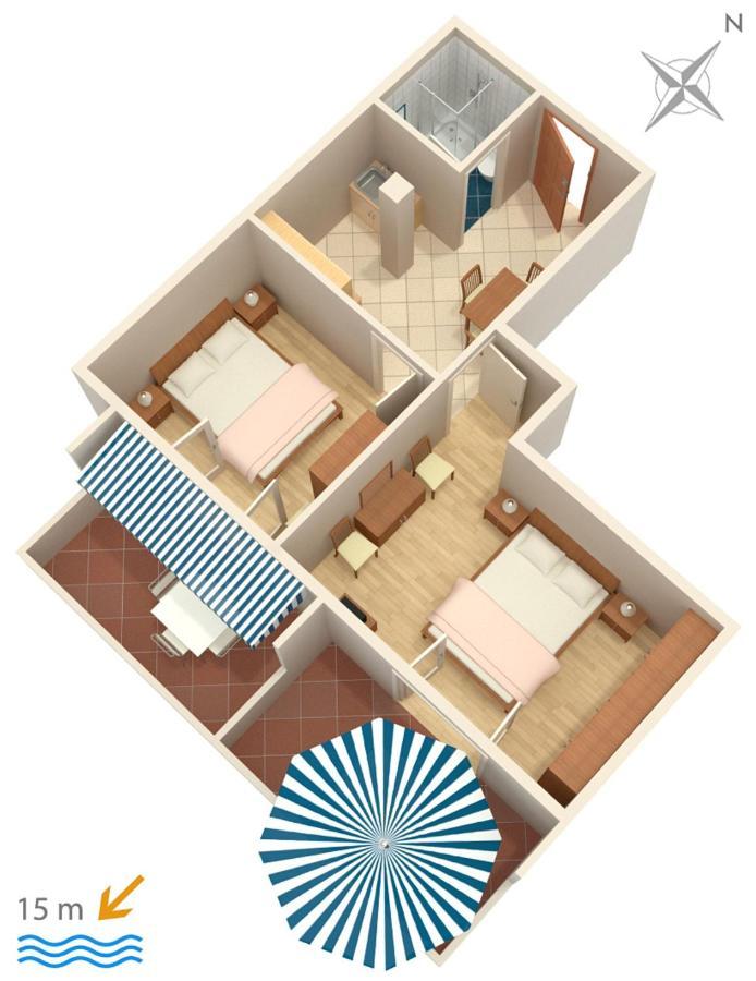 Apartments By The Sea Novalja, Pag - 4052 Exterior foto